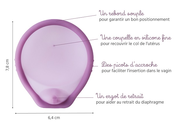 Schéma du diaphragme à taille unique